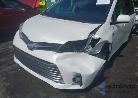 2018 Toyota Sienna Xle 7 Passenger z USA, uszkodzony, nr VIN 5TDDZ3DC0JS191415